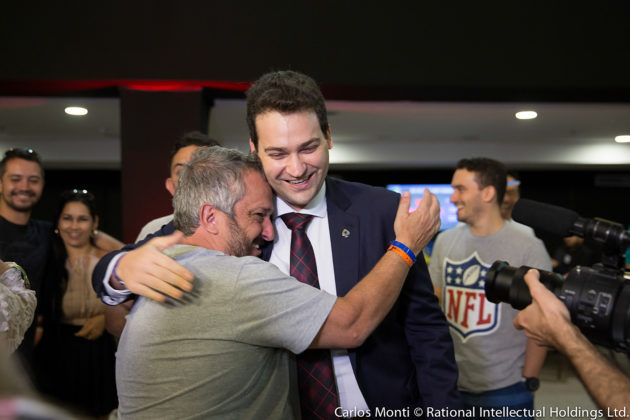 Rogério Pereira, ganhador do torneio all in ou fold do BSOP Natal