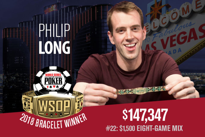 Philip Long - Campeão Evento 22 - WSOP 2018