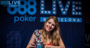 Maria Lampropulos campeã do High Roller do 888poker Live Barcelona