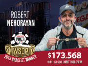 Robert Nehorayan campeão do Evento #41 da WSOP