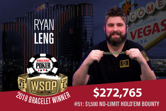 Ryan Leng campeão do Evento #51 da WSOP