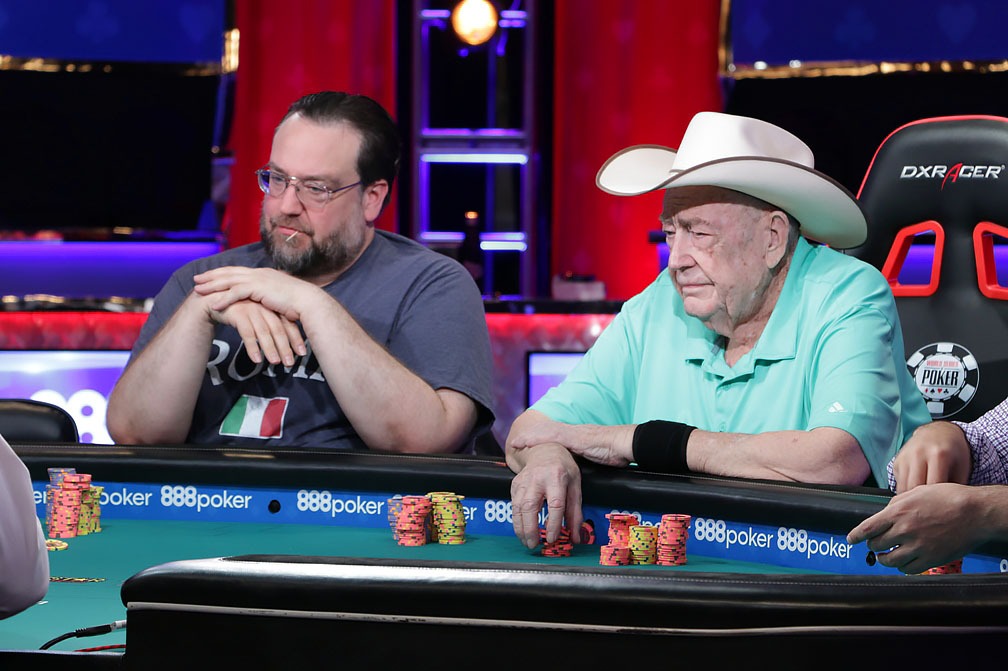 Todd e Doyle Brunson - WSOP 2018