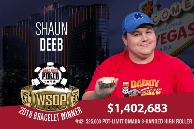 Shaun Deeb - Campeão Evento #42 - WSOP 2018