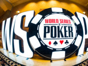 Letreiro placa WSOP 2018