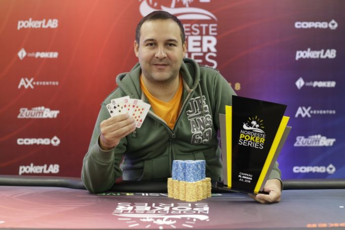 Kleber Filho campeão do Pot-Limit Omaha do NPS João Pessoa