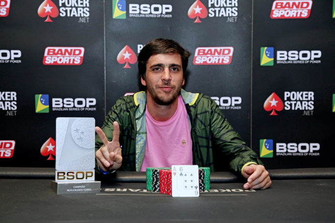 Nicolas Dippolito - Campeão Turbo 4 Blinds - BSOP Iguazu