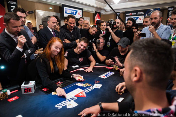 Guillaume Diaz bolha do Main Event do EPT Barcelona