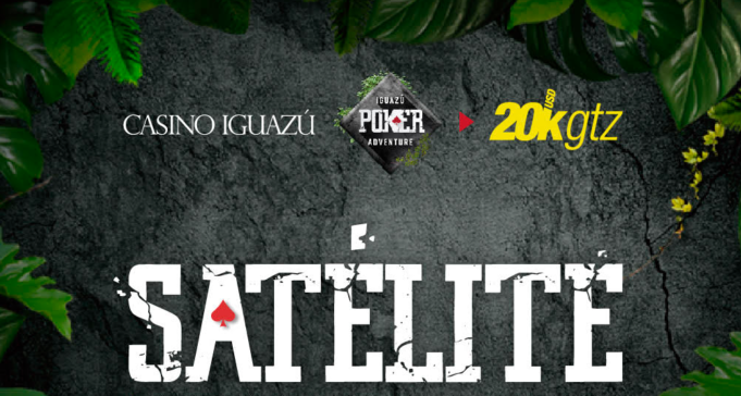 Satélite para o Iguazú Poker Adventure