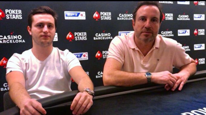 Luca Pastore e Fernando Pastore no EPT Barcelona