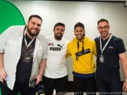 Victor Marques, André Akkari, Neymar e David Carrion - EPT Barcelona