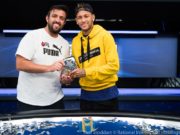 André Akkari e Neymar - EPT Barcelona