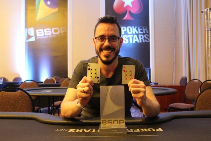 Cássio Kiles - Campeão 1-Day High Roller BSOP Iguazu