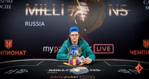 Pavel Andryianau - Campeão High Roller partypoker Millions Rússia