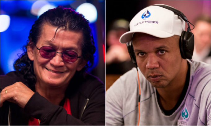 Scotty Nguyen e Phil Ivey