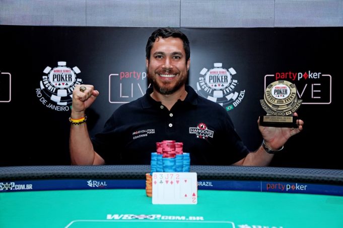 Jean Vicente - Campeão 8-Game Mix WSOP Brazil Rio