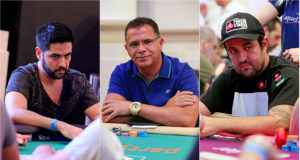 Thiago Decano, Roberly Felício e André Akkari - WSOP Brazil Rio