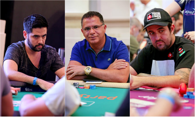 Thiago Decano, Roberly Felício e André Akkari - WSOP Brazil Rio