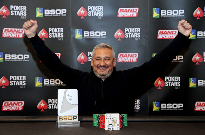 Fernando Sampietro campeão do 6-Handed Turbo Knockout do BSOP Floripa