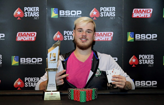 Anthony Barranqueiros campeão do High Roller do BSOP Floripa