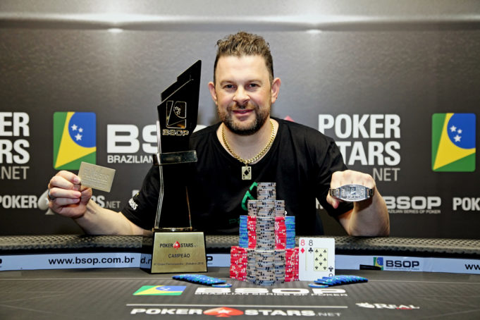 Alcioni Pollermann campeão do Main Event do BSOP Floripa