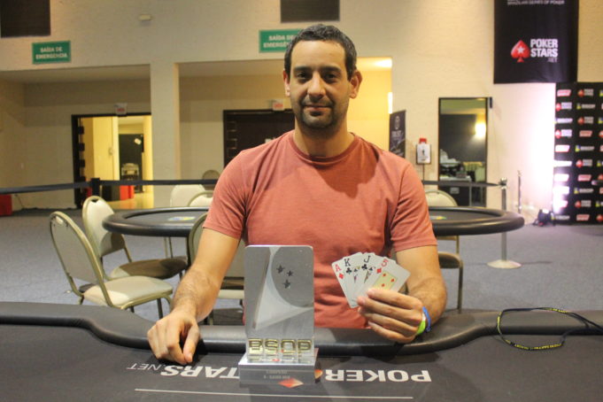 José Arenstein campeão do 8-Game do BSOP Floripa