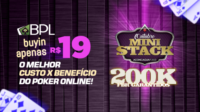 Outubro Mini Stack - Brasil Poker Live