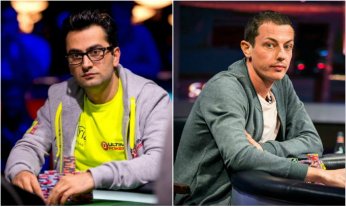 Antonio Esfandiari e Tom Dwan