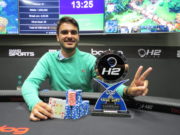 Fabiano Costa campeão do High Roller do H2 Club Campinas