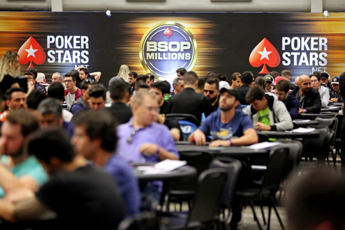 Salão do BSOP Millions 2018