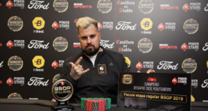 Papo MC campeão do Desafio dos Youtubers do BSOP Millions