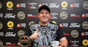 Alan Poletto campeão do 100K Só Mesa Final Premia do BSOP Millions