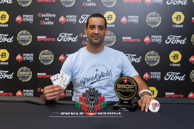 José Arenstein campeão do 8-Game do BSOP Millions