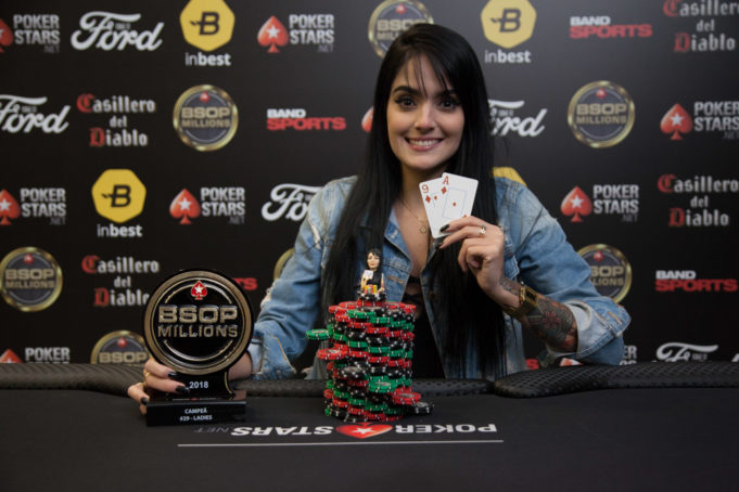 Rebeca Rebuitti - Campeã Ladies - BSOP Millions