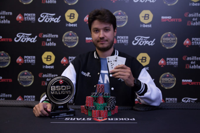 Marcelo Ramin campeão do Last Chance do BSOP Millions