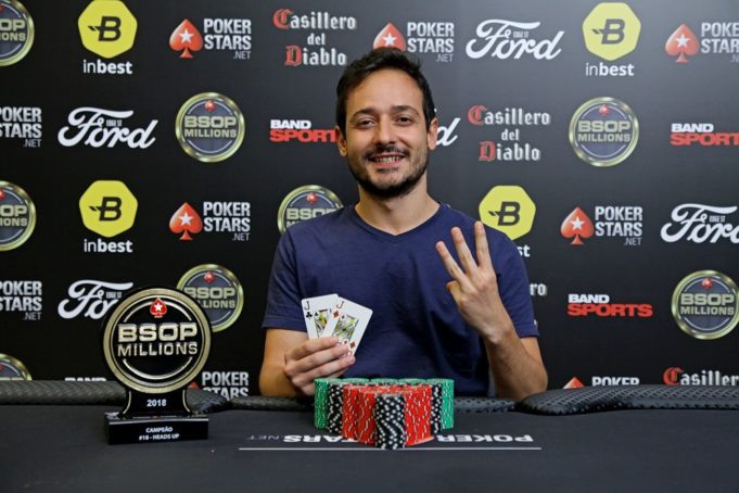 Felipe Rubino - Campeão Heads-Up BSOP Millions