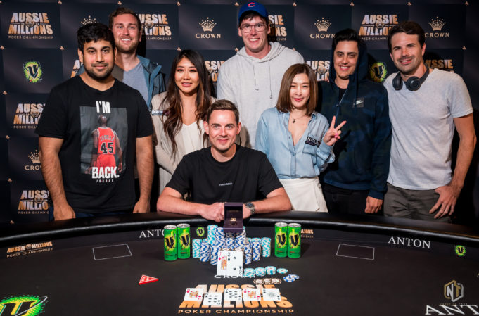 Toby Lewis campeão do AU$ 50.000 Challenge do Aussie Millions