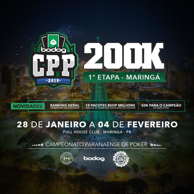 Primeira etapa do Circuito Paranaense de Poker