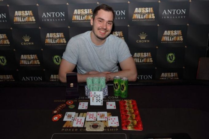 Anton Morgenstern campeão do AU$ 25.000 Pot-Limit Omaha do Aussie Millions