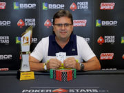 Jeferson Zaminhan - Campeão High Roller - BSOP Iguazu