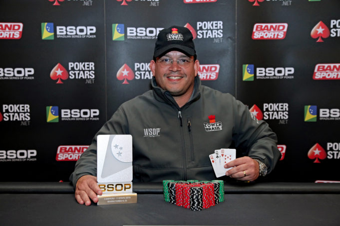 Gustavo Vascão - Campeão Rivers - BSOP Iguazu