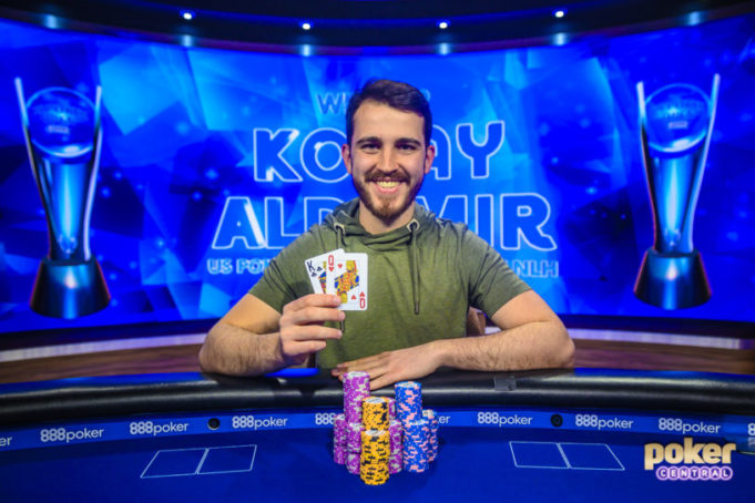 Koray Aldemir campeão do Evento #9 do US Poker Open (Foto: PokerCentral)