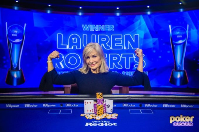 Lauren Roberts campeã do Evento #3 do US Poker Open