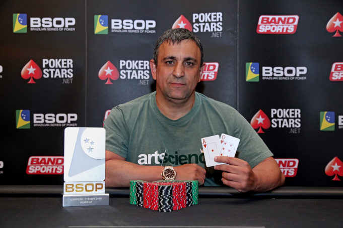 Marcelo Mesqueu - Campeão Heads-Up BSOP Iguazu