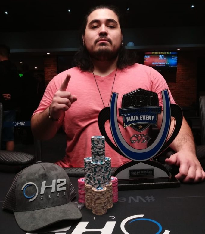 Kenji Ramos campeão do Main Event do Curitiba Poker Tour