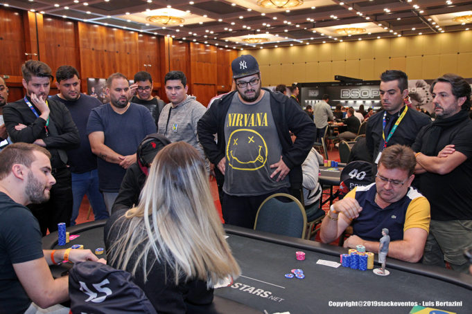 Bolha do 1-Day High Roller do BSOP São Paulo