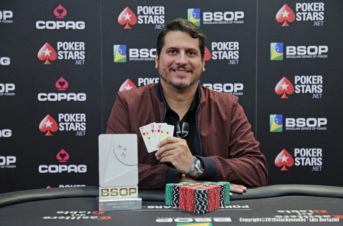 Temisthon Lima campeão do Rivers do BSOP São Paulo