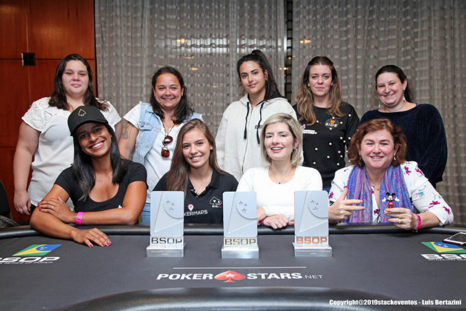 Mesa Final do Ladies Event do BSOP São Paulo