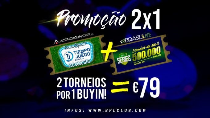 Promoção 2x1 - Dispute o Especial Aconcagua.Es e BPL Series de Abril por um apenas € 79