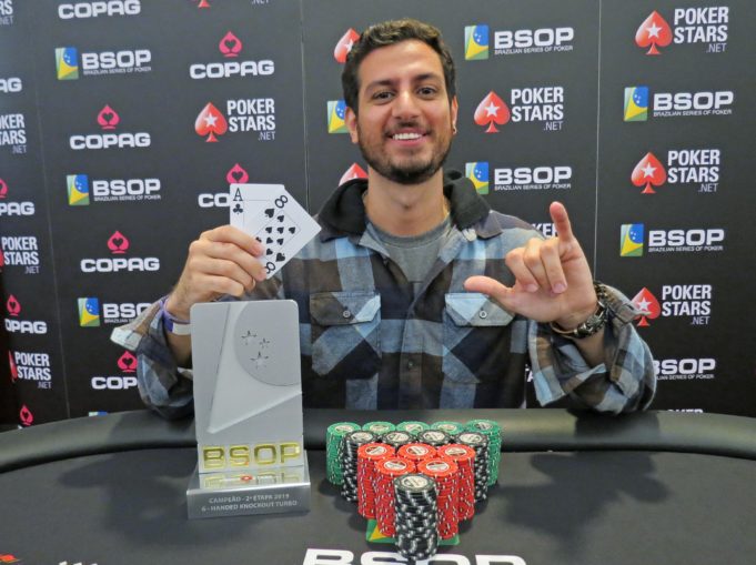 Marcelo Giordano - Campeão 6-Handed Knockout - BSOP São Paulo