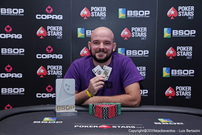 Gustavo Moura - Campeão 6-Handed Knockout - BSOP Salvador